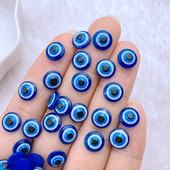 50 vnt. 3D mini mielos pabaisos akių nagų dailės dervos nagų dailės ornamentas, gėlių formos nagų dailės reikmenys