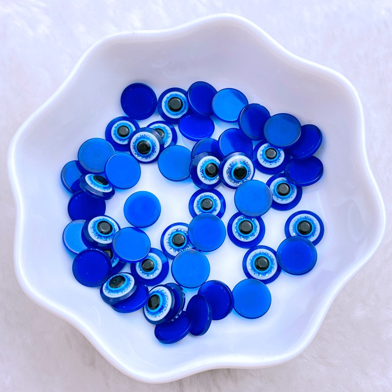 50 vnt. 3D mini mielos pabaisos akių nagų dailės dervos nagų dailės ornamentas, gėlių formos nagų dailės reikmenys