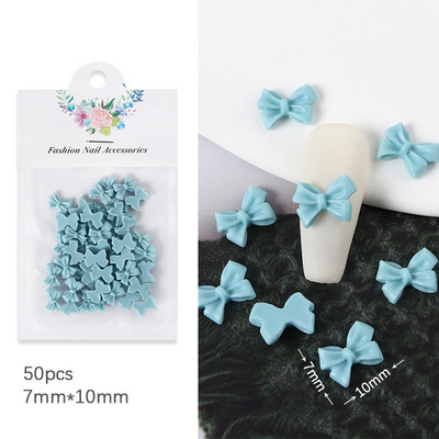 50 vnt. / Krepšelis Skaidrus 3D Love Nail Art Charm Želė dervos plokščiaapačiai blizgantys cirkonio akmenys, skirti pasidaryk pats Valentino dienos manikiūro dekoravimo dalims