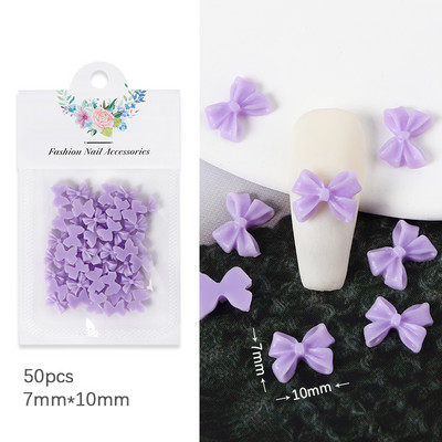 50 vnt. / Krepšelis Skaidrus 3D Love Nail Art Charm Želė dervos plokščiaapačiai blizgantys cirkonio akmenys, skirti pasidaryk pats Valentino dienos manikiūro dekoravimo dalims