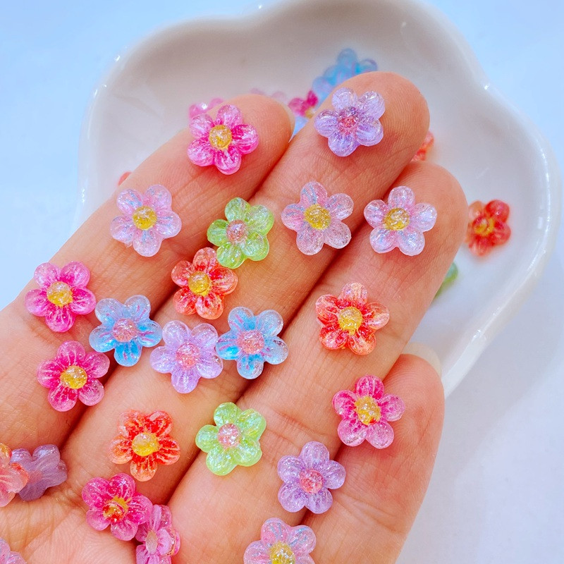 50 tk Uus armas mini sädelev lilled küünekivid kalliskivid sädelevad küünekunstid ehted maniküür küünekaunistuse aksessuaar