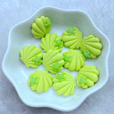 10 3D-säravat ja armsat multifilmi Little Starfish Shell Nail Art Resin küünekunsti kaunistused Lillekujulised küünekunsti tarvikud