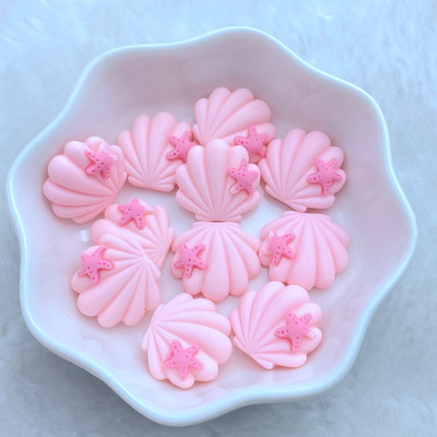 10 3D-säravat ja armsat multifilmi Little Starfish Shell Nail Art Resin küünekunsti kaunistused Lillekujulised küünekunsti tarvikud