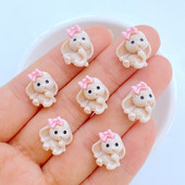 20 vnt. dervos nagų mielas mini animacinių filmukų lankelis šunų nagų dalys priedai Kawaii „pasidaryk pats“ nagų dailės puošmena