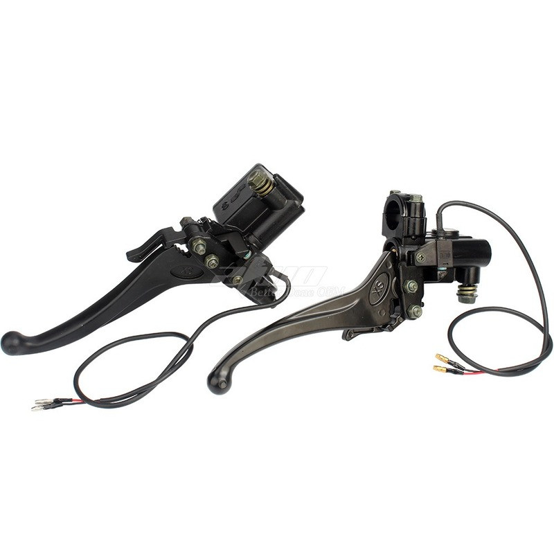 Mootorratta vasak parem piduripump eesmine peasilinder hüdrauliline pidurihoob Go Karti mustuseratta neljarattalise tõukeratta jaoks