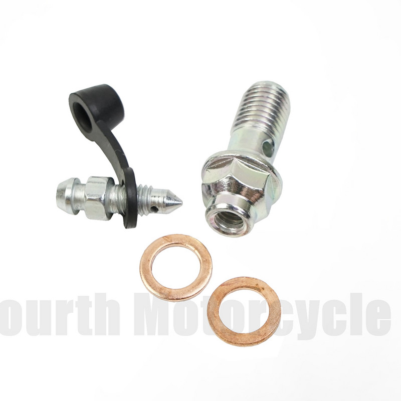 Șuruburi de frână Motocicletă M10 x 1,25 șurub furtun frână șurub banjo șuruburi universale de frână ambreiaj șuruburi șuruburi pompă frână cu picior