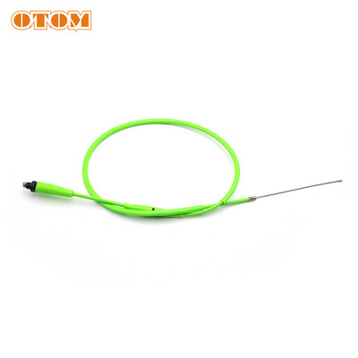 OTOM motociklo droselio trosas 316 nerūdijančio plieno šerdis, mažai amortizuojantis tiesia galvutė alyvos linijos viela, skirta CB NC CG variklio motokrosui