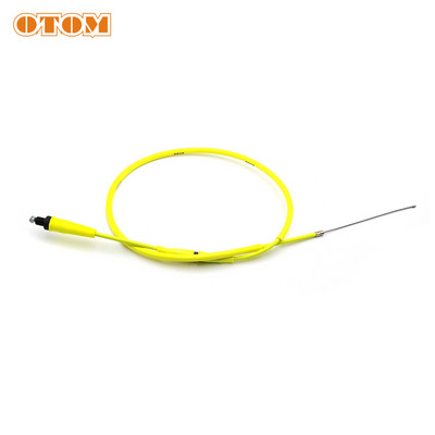 OTOM motociklo droselio trosas 316 nerūdijančio plieno šerdis, mažai amortizuojantis tiesia galvutė alyvos linijos viela, skirta CB NC CG variklio motokrosui