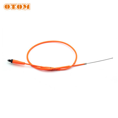 OTOM motociklo droselio trosas 316 nerūdijančio plieno šerdis, mažai amortizuojantis tiesia galvutė alyvos linijos viela, skirta CB NC CG variklio motokrosui