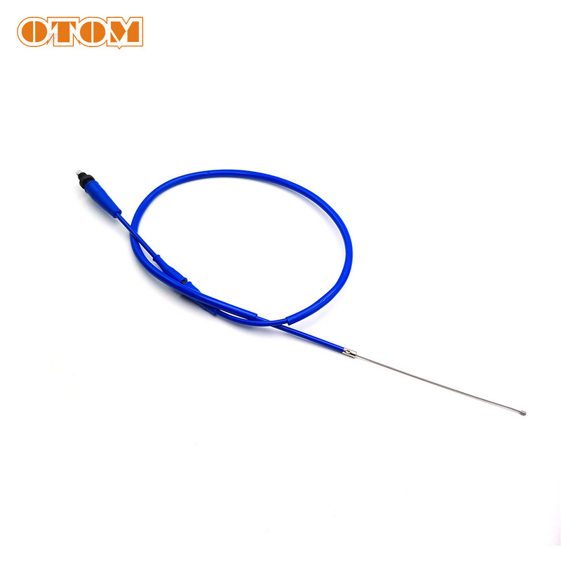 OTOM motociklo droselio trosas 316 nerūdijančio plieno šerdis, mažai amortizuojantis tiesia galvutė alyvos linijos viela, skirta CB NC CG variklio motokrosui