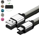 USB C Type C kiire laadimise andmesünkroonimiskaabel Huawei p30 pro P20 lite p40 lite P50 umidigi BISON GT a9 a7 a5 pro telefonilaadija jaoks