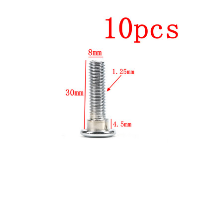 Motociklistički kočioni disk/rotor Vijci Vijci Univerzalni ugljični čelik M8 x 1,25 mm x 20 mm / 25 mm / 30 mm Za Honda Yamaha Kawasaki Suzuki