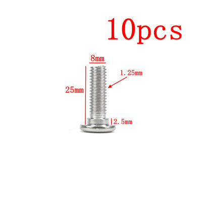 Motociklistički kočioni disk/rotor Vijci Vijci Univerzalni ugljični čelik M8 x 1,25 mm x 20 mm / 25 mm / 30 mm Za Honda Yamaha Kawasaki Suzuki