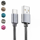 USB brzi punjač, strujni adapter, kabel za punjenje za Samsung galaxy A50 S10 S9 Bluboo S8 Pixel 3 3a XL Honor 10 Kabel za mobilni telefon