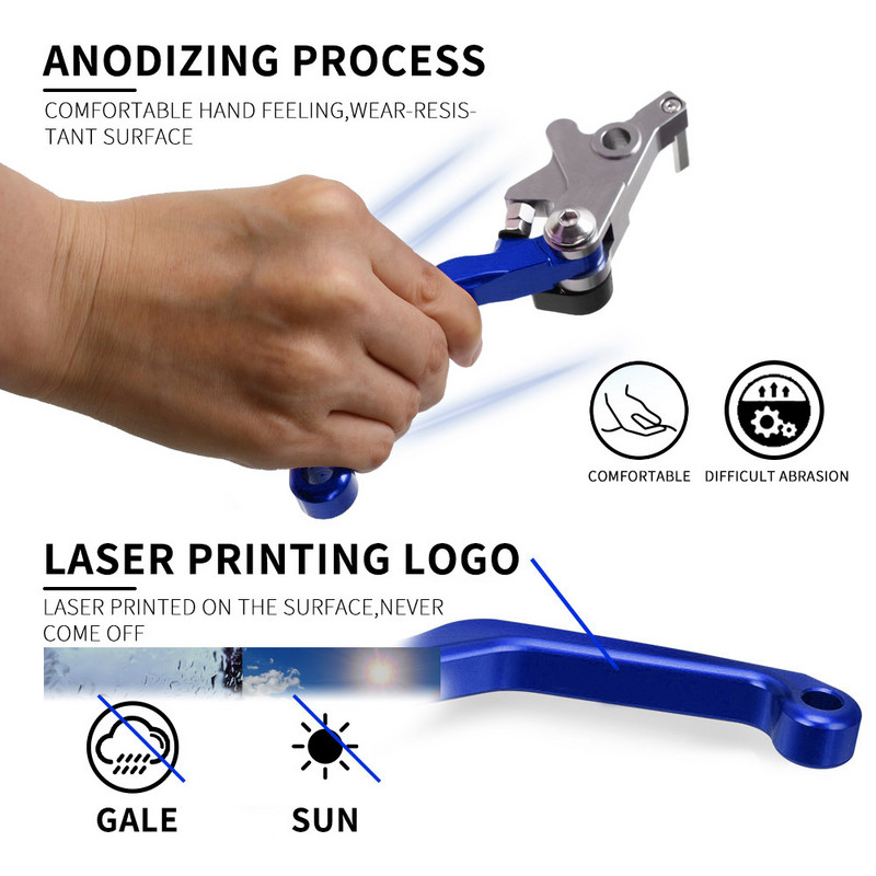 Skirta SHERCO SE300 SE 300 2014 2015 2016 2017 2018 2019 2020 Sulankstoma Pivot Dirt Bike stabdžių sankabos svirtys Rankenos svirties Motocross