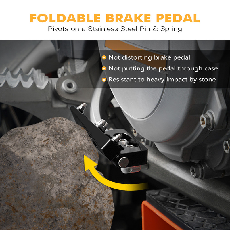 Stražnja preklopna papučica kočnice Step Tip ploča za KTM 690 Enduro SMC R 390 790 890 950 990 1050 1090 1190 1290 Super Adventure RST