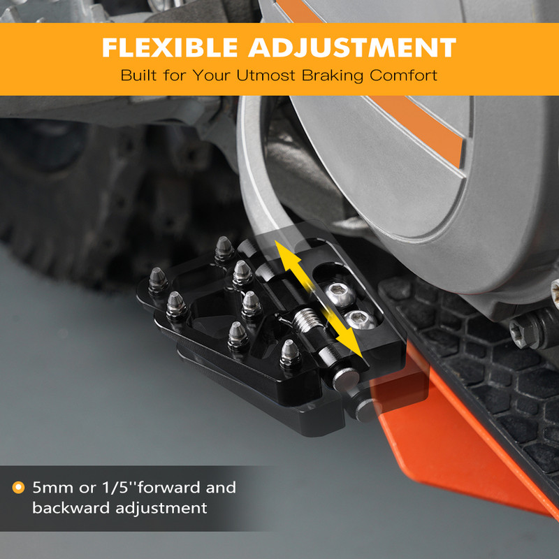 Stražnja preklopna papučica kočnice Step Tip ploča za KTM 690 Enduro SMC R 390 790 890 950 990 1050 1090 1190 1290 Super Adventure RST