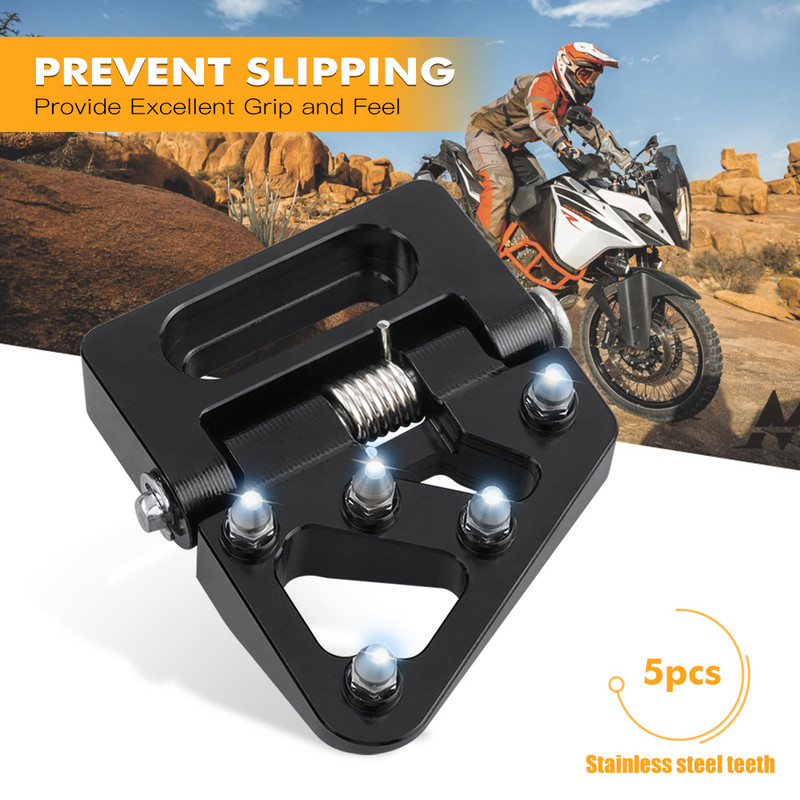 Stražnja preklopna papučica kočnice Step Tip ploča za KTM 690 Enduro SMC R 390 790 890 950 990 1050 1090 1190 1290 Super Adventure RST