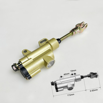 Naujas motociklo galinio hidraulinio stabdžio pagrindinio cilindro siurblys, skirtas 50cc 70cc 110cc 125cc 150cc 250cc Thumpstar ATV Pit Pro Dirt Bike