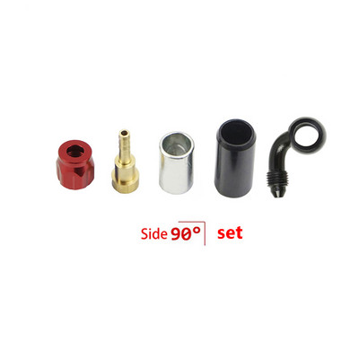 AN3 stabdžių alyvos žarnos „Banjo“ jungtis Nuimkite aliuminio motociklo hidraulinę sustiprintą stabdžių sankabos alyvos žarnos linija motociklo ATV „Dirt Bi“