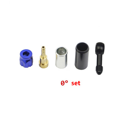 AN3 stabdžių alyvos žarnos „Banjo“ jungtis Nuimkite aliuminio motociklo hidraulinę sustiprintą stabdžių sankabos alyvos žarnos linija motociklo ATV „Dirt Bi“