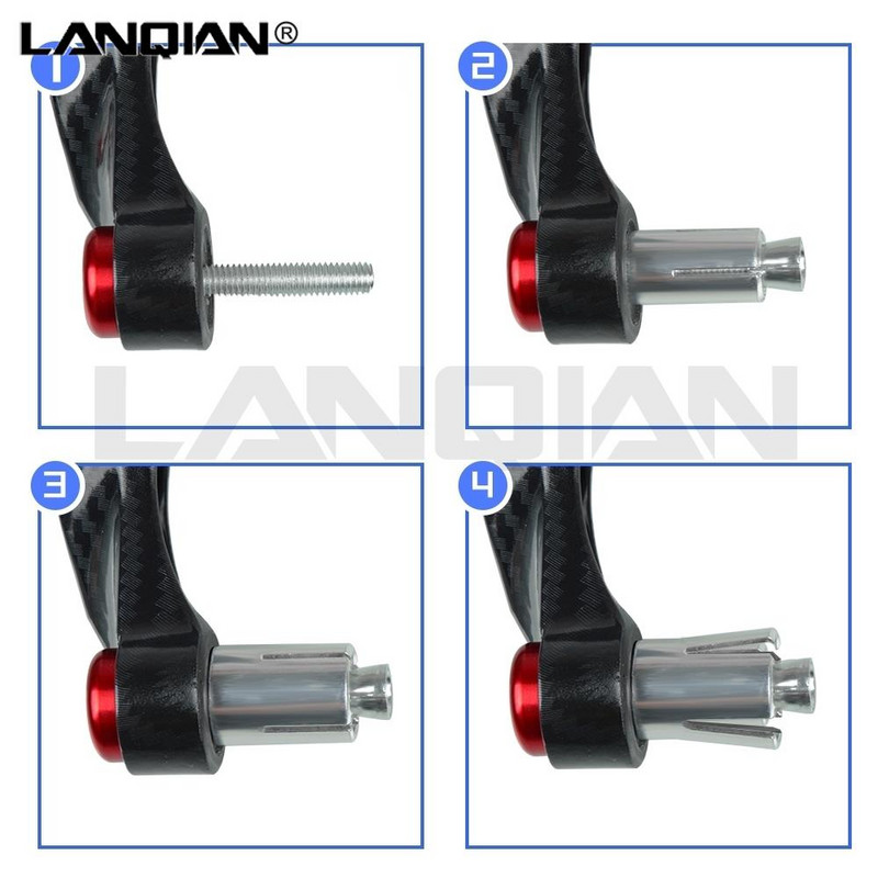 Juhtraua käepidemed, piduri, siduri hoovad, kaitse Yamaha YZF R1 YZF R3 YZF R6 YZF-R1 YZF-R3 YZF-R6 R125 YZF R25 jaoks