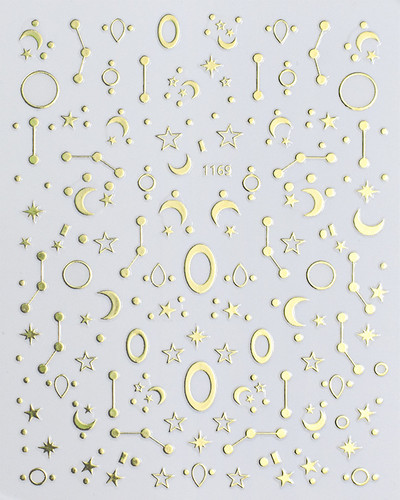 Autocolant holografic argintiu/aur/aur roz pentru unghii Autocolant adeziv 3D pentru unghii acrilice Vârf de manichiură Decorarea unghiilor pentru femei