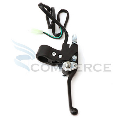 Mâner dublă pârghie de frână de 22 mm 7/8" cu cablu pentru 43cc 47cc 49cc Pocket Mini Dirt Bike ATV