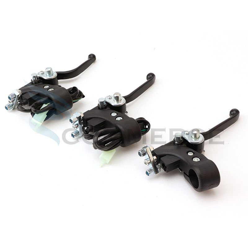 Mâner dublă pârghie de frână de 22 mm 7/8" cu cablu pentru 43cc 47cc 49cc Pocket Mini Dirt Bike ATV