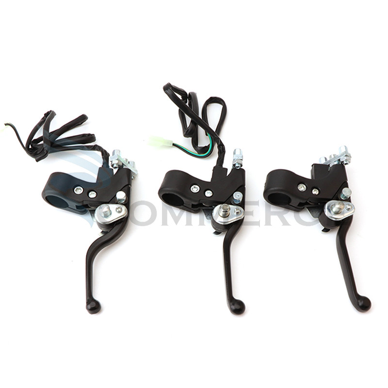 Mâner dublă pârghie de frână de 22 mm 7/8" cu cablu pentru 43cc 47cc 49cc Pocket Mini Dirt Bike ATV