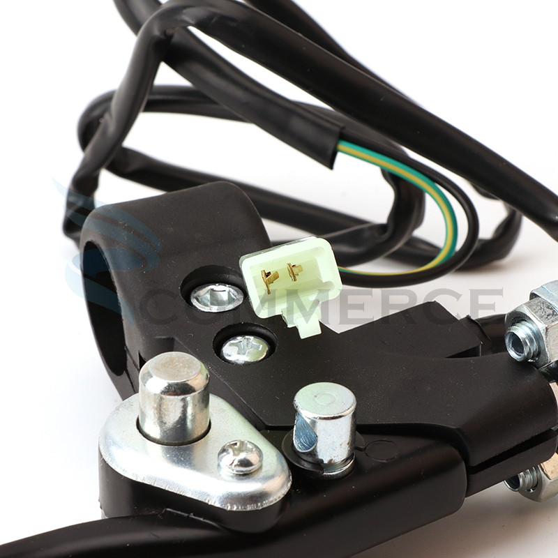 Mâner dublă pârghie de frână de 22 mm 7/8" cu cablu pentru 43cc 47cc 49cc Pocket Mini Dirt Bike ATV