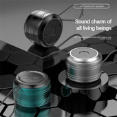 Mini belaidis „Bluetooth“ garsiakalbis, nešiojamas galingas žemųjų dažnių garso dėžutė, įmontuotas mikrofonas, skambutis lauko vandeniui atspari USB garso TF kortelė