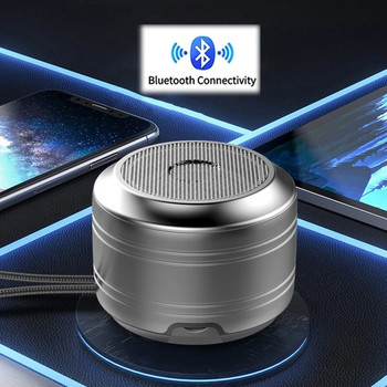 Мини безжичен Bluetooth високоговорител Преносима мощна бас звукова кутия Вграден микрофон Обаждане Външна водоустойчива USB аудио TF карта