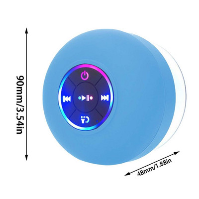 Vonios Neperšlampami Nešiojami Garsiakalbiai Garso belaidis dušas Mini Garsiakalbiai Telefonas Garso juosta Laisva ranka Didelis siurbtukas MiniWireless