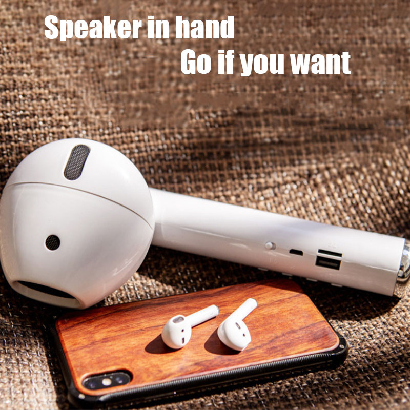 2021 Nou difuzor cu cască Bluetooth gigant supradimensionat pentru modelul AirPods Pro Bluetooth Audio Cadou Cadou de vânătoare Hot Net Red difuzor