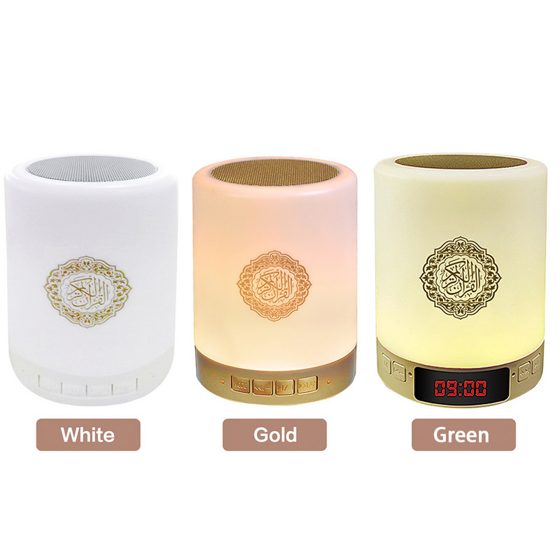 Belaidis Korano dovanų nešiojamas MP3 spalvingas mažas LED lemputė jutiklinis namų USB garsiakalbis, reguliuojamas nuotolinio valdymo pultas