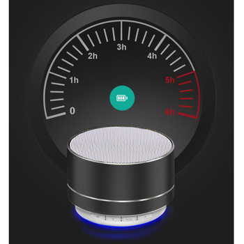 A10 Безжичен Bluetooth високоговорител Външен субуфер Мини преносим високоговорител FM радио Музика Говорете за клетъчен смартфон Поддръжка SD карта