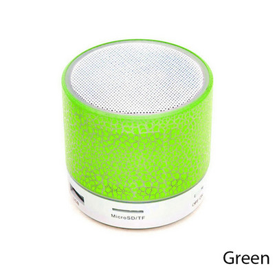 Bluetoothi kõlar Mini juhtmevaba kõlar, mõranev LED TF-kaart USB-subwoofer kaasaskantav MP3 heli juhtmevaba kõlar mobiiltelefonile