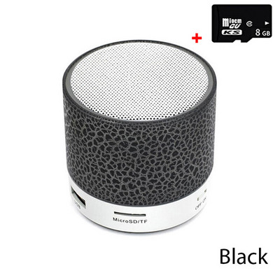 Bluetoothi kõlar Mini juhtmevaba kõlar, mõranev LED TF-kaart USB-subwoofer kaasaskantav MP3 heli juhtmevaba kõlar mobiiltelefonile