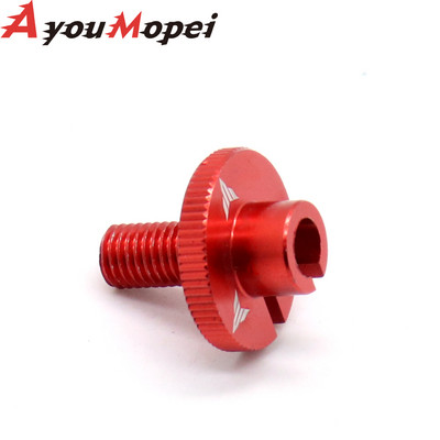 LOGO sankabos troso laido reguliatorius, skirtas YAMAHA MT07 MT-07 FZ07 MT09 MT-09 ZF09 FJ-09 YZF-R6 R1 motociklo priedai M10*1,5 varžtas