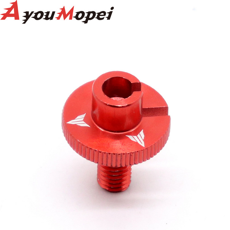 LOGO sankabos troso laido reguliatorius, skirtas YAMAHA MT07 MT-07 FZ07 MT09 MT-09 ZF09 FJ-09 YZF-R6 R1 motociklo priedai M10*1,5 varžtas