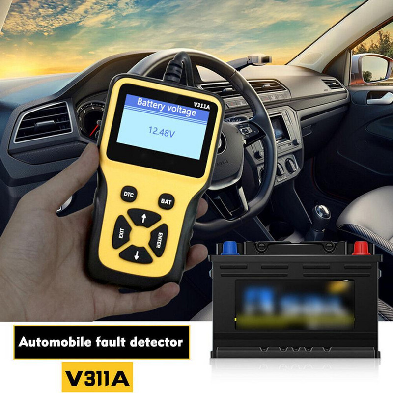 „Obd2“ skaitytuvo automobilio gedimų diagnostikos įrankis „Obd“ variklio gedimų detektorius automobilio variklio gedimo kodų skaitytuvas Automobilio remonto įrankis