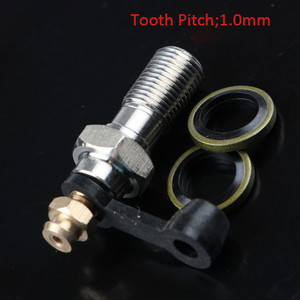 Etrier de frână pentru motociclete șurub banjo șurub de purjare niplu M10X1.0mm/1.25mm 304 din oțel inoxidabil pentru Honda Yamaha Kawasaki Suzuki