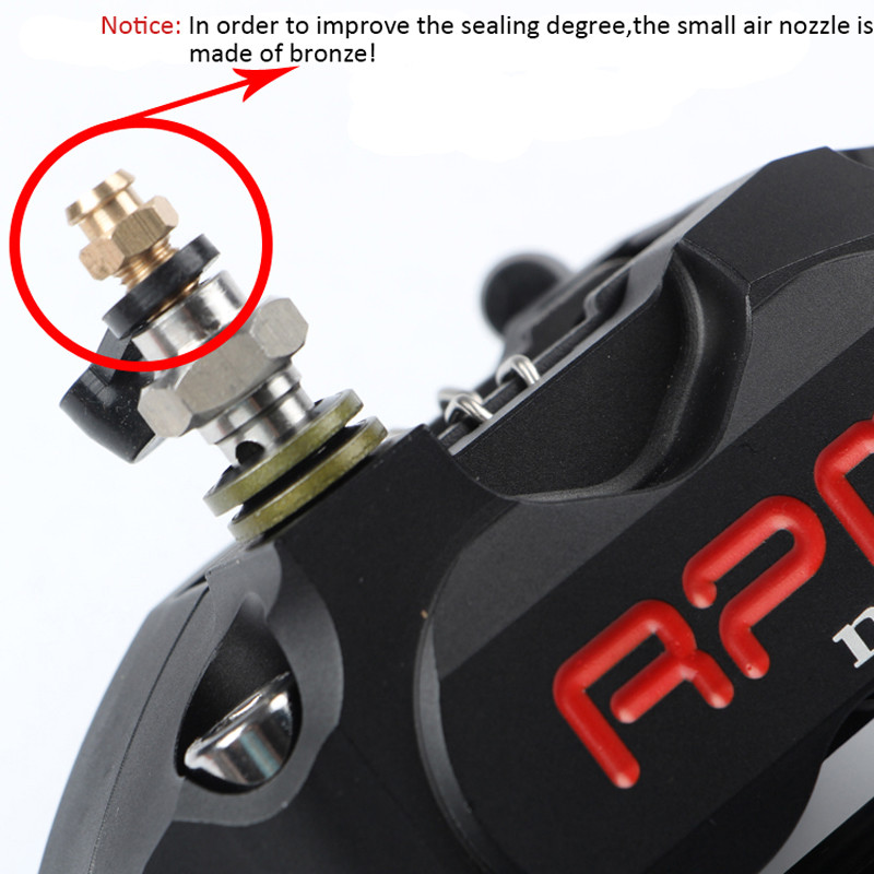 Etrier de frână pentru motociclete șurub banjo șurub de purjare niplu M10X1.0mm/1.25mm 304 din oțel inoxidabil pentru Honda Yamaha Kawasaki Suzuki