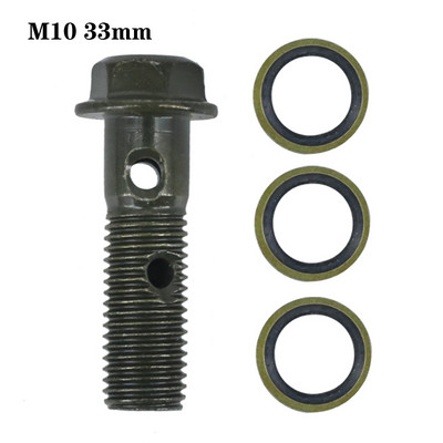 M10 * 1,25 bremžu galvenā cilindra eļļas šļūtenes skrūve Banjo skrūve Motocikla universālās caurules caurules Skrūves Skrūves M10 * 22 * 1,25 M10 * 32 * 1,25
