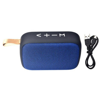 Μπλε δόντι Ασύρματο φορητό ηχείο ήχου Υπαίθριο υπογούφερ Μίνι κάρτα USB Υπέροχο δώρο 6D στερεοφωνικό σπίτι μουσικής Surround Κάρτα TF USB