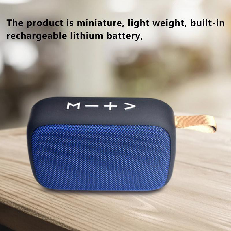 Blue tooth Difuzor audio portabil fără fir Subwoofer în aer liber Mini card USB Cadou grozav 6D Stereo Muzică acasă Surround Card TF USB