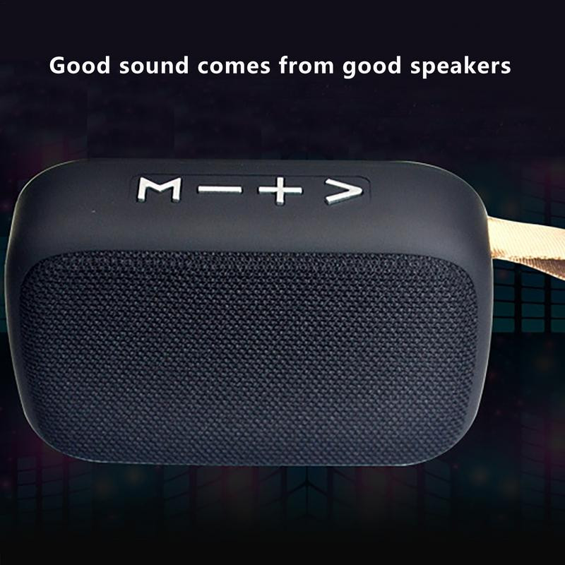 Blue tooth Difuzor audio portabil fără fir Subwoofer în aer liber Mini card USB Cadou grozav 6D Stereo Muzică acasă Surround Card TF USB