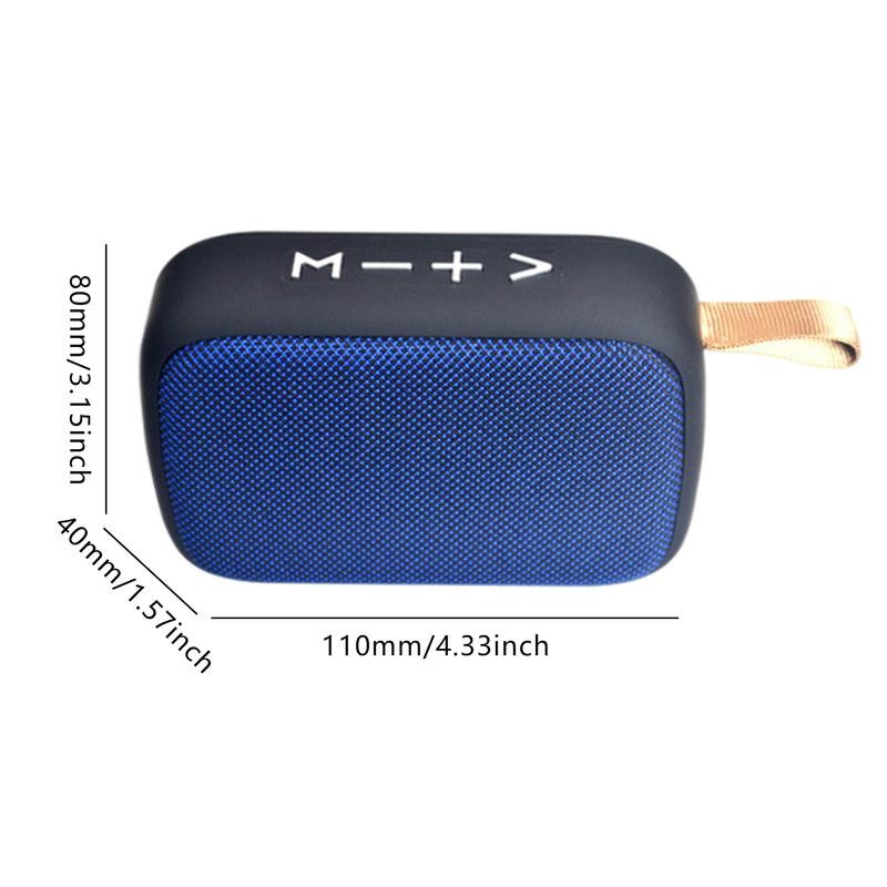 Blue tooth Difuzor audio portabil fără fir Subwoofer în aer liber Mini card USB Cadou grozav 6D Stereo Muzică acasă Surround Card TF USB
