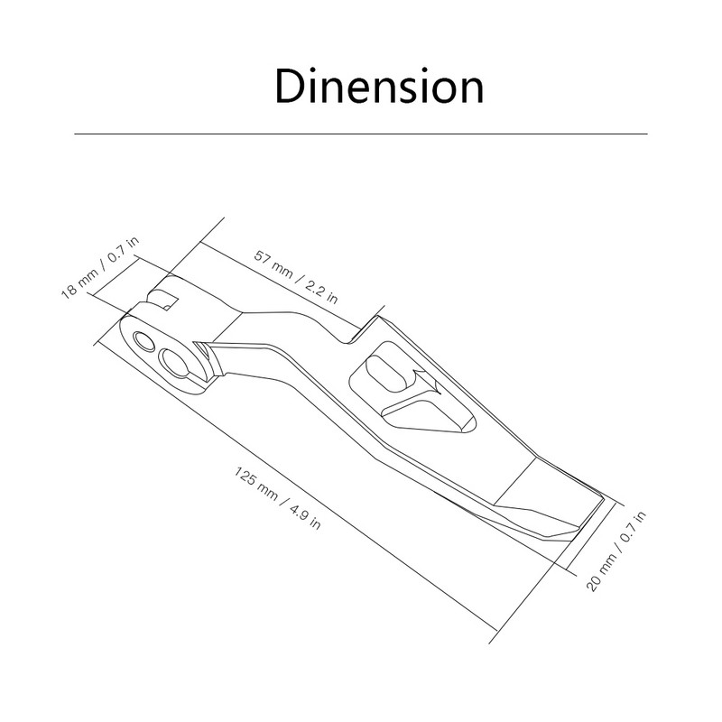 Za YAMAHA TMAX 500 2008-2011 T-MAX 530 T MAX 530 2012-2015 XP500 XP530 Dodaci za motocikle CNC aluminijska ručica parkirne kočnice